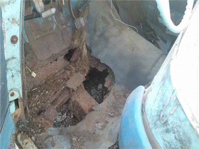 1957 Blue Chevrolet Bel Air/150/210 --