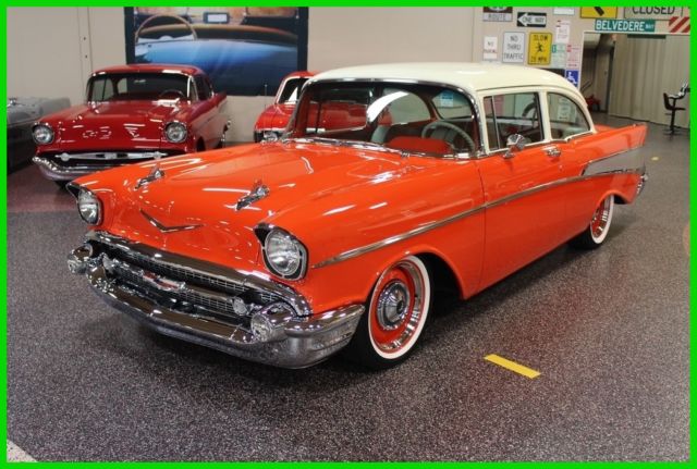 1957 Orange Chevrolet Other Coupe