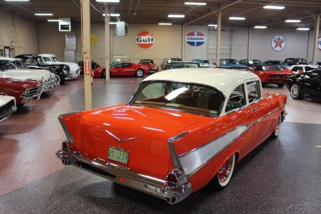 1957 Orange Chevrolet Other Coupe
