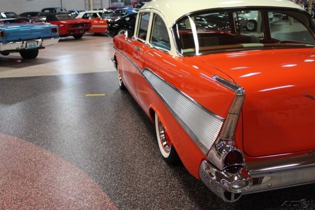 1957 Orange Chevrolet Other Coupe