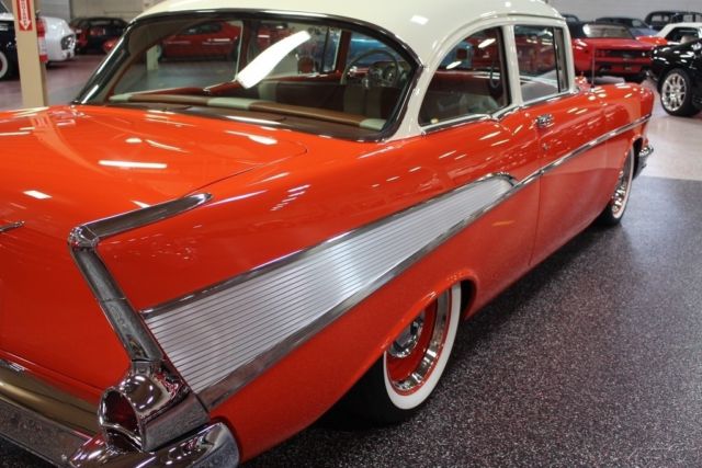 1957 Orange Chevrolet Other Coupe