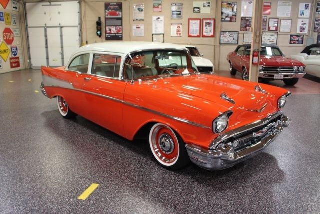 1957 Orange Chevrolet Other Coupe