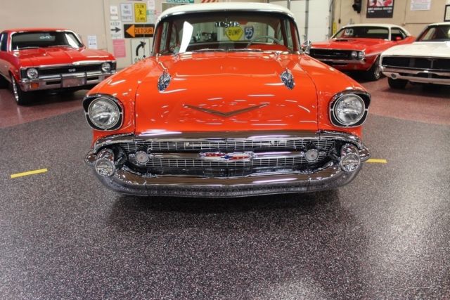 1957 Orange Chevrolet Other Coupe