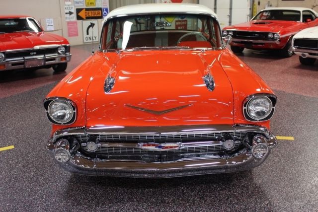 1957 Orange Chevrolet Other Coupe