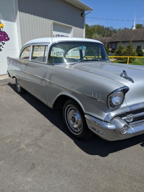 1957 Grey Chevrolet 210
