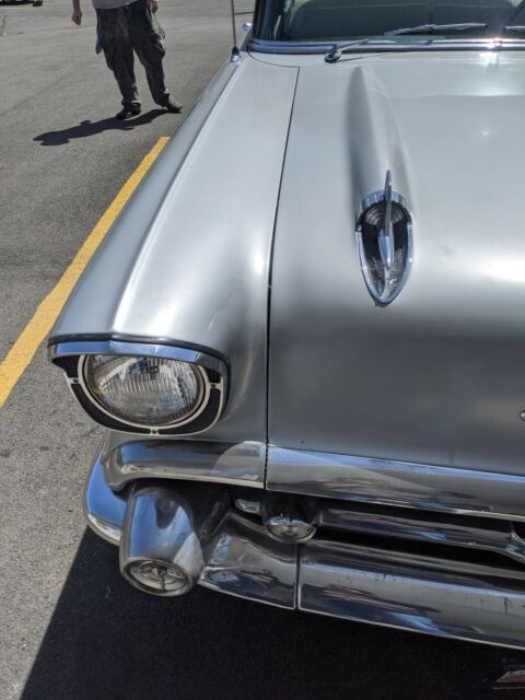 1957 Grey Chevrolet 210