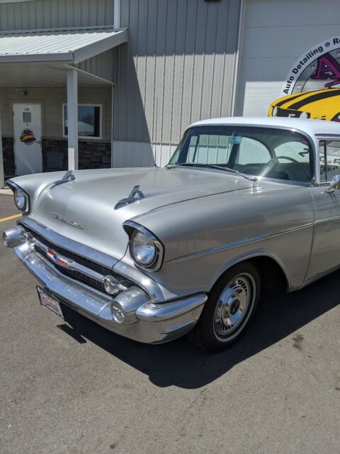 1957 Grey Chevrolet 210