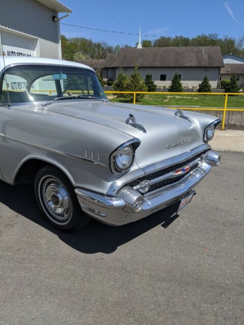 1957 Grey Chevrolet 210