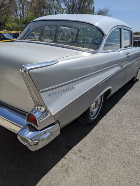 1957 Grey Chevrolet 210