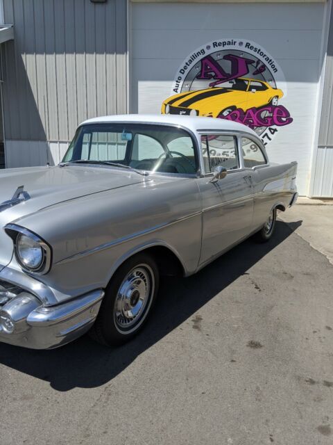 1957 Grey Chevrolet 210