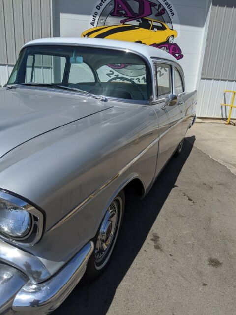 1957 Grey Chevrolet 210