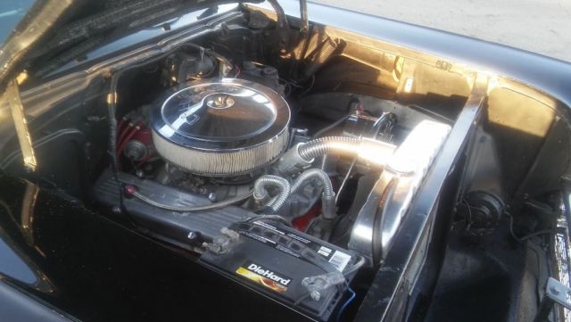 1957 Black Chevrolet Bel Air/150/210