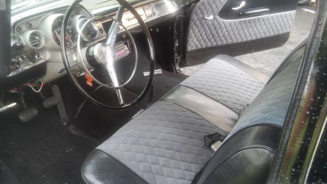 1957 Black Chevrolet Bel Air/150/210