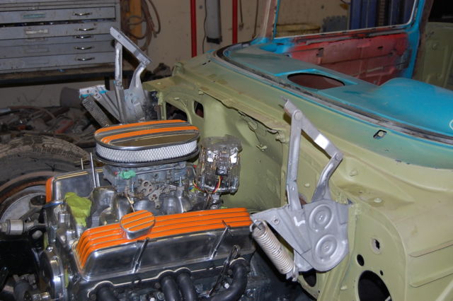 1957 Tan Chevrolet Bel Air/150/210