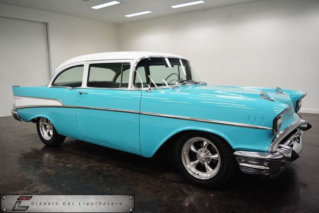 1957 Tropical Turquoise Chevrolet Bel Air/150/210 Car