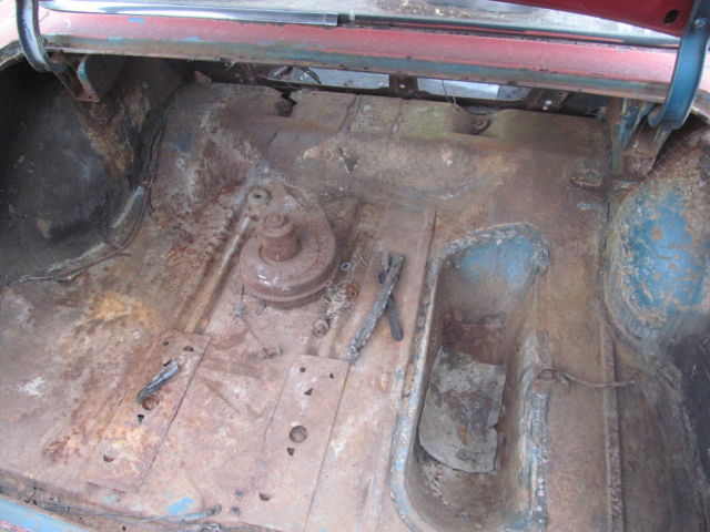 1957 Red Chevrolet Bel Air/150/210