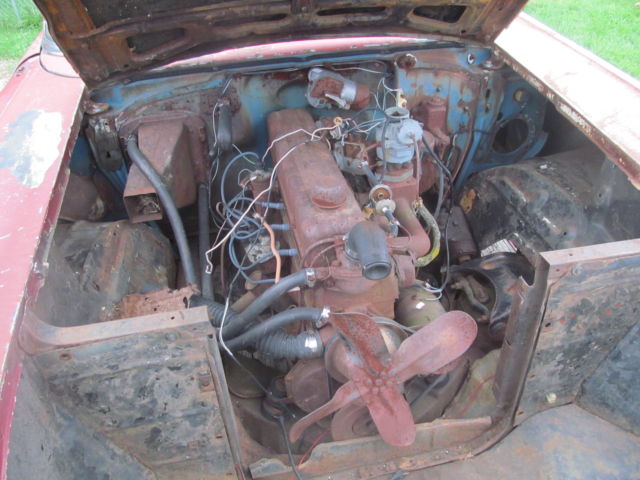 1957 Red Chevrolet Bel Air/150/210