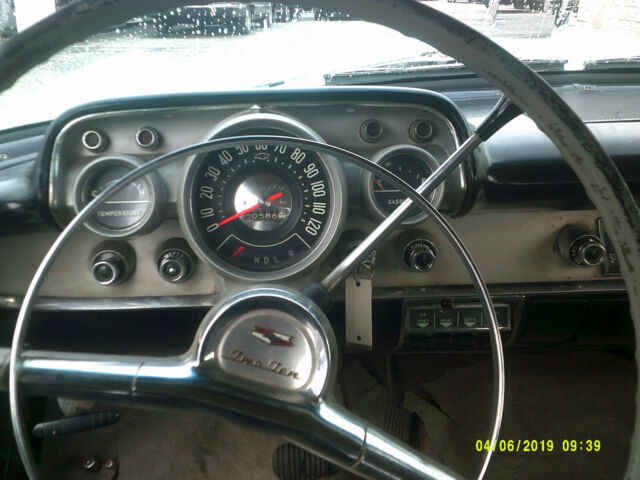 1957 Blue Chevrolet Bel Air/150/210 Sedan