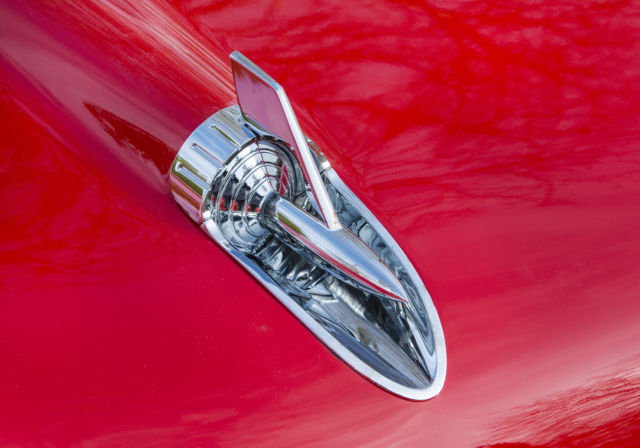1957 Red Chevrolet Bel Air/150/210