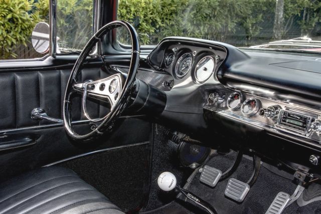 1957 Red Chevrolet Bel Air/150/210