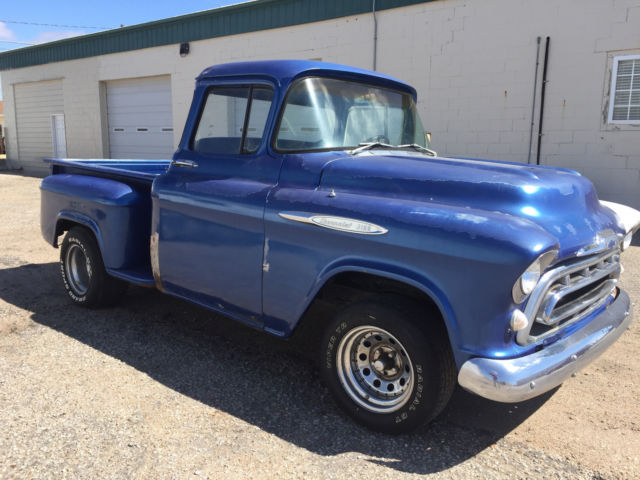 1957 Blue Chevrolet Other Pickups Pickup