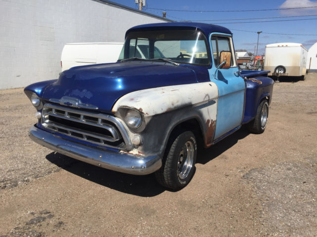 1957 Blue Chevrolet Other Pickups Pickup