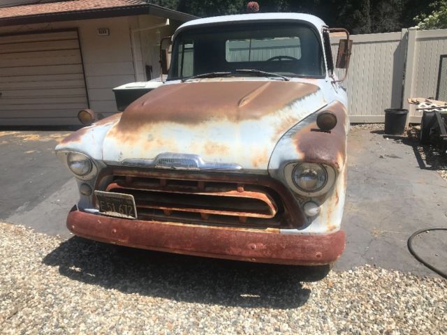 1957 Gray Chevrolet Other Pickups Standard Cab Pickup