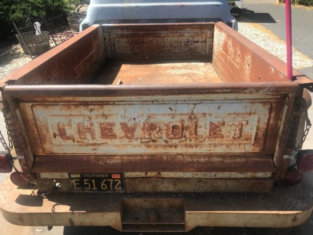 1957 Gray Chevrolet Other Pickups Standard Cab Pickup