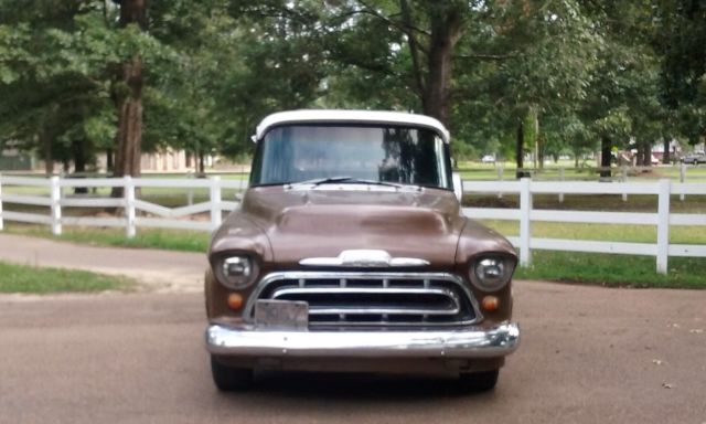 1957 Brown Chevrolet Other Pickups Stepside