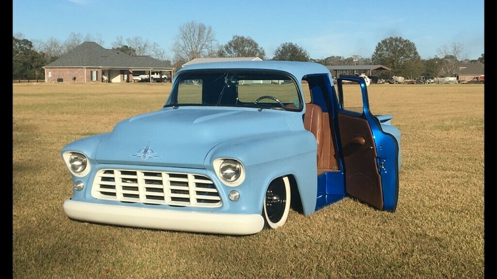 1957 Blue Chevrolet Other Pickups Standard Cab Pickup