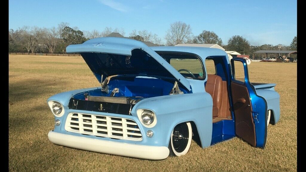 1957 Blue Chevrolet Other Pickups Standard Cab Pickup