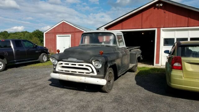1957 Black Chevrolet Other Pickups Standard Cab Pickup