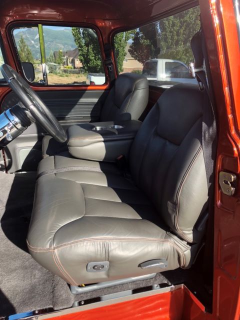 1957 Orange Chevrolet Other Pickups Standard Cab Pickup