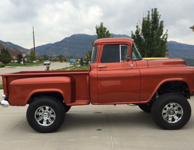 1957 Orange Chevrolet Other Pickups Standard Cab Pickup