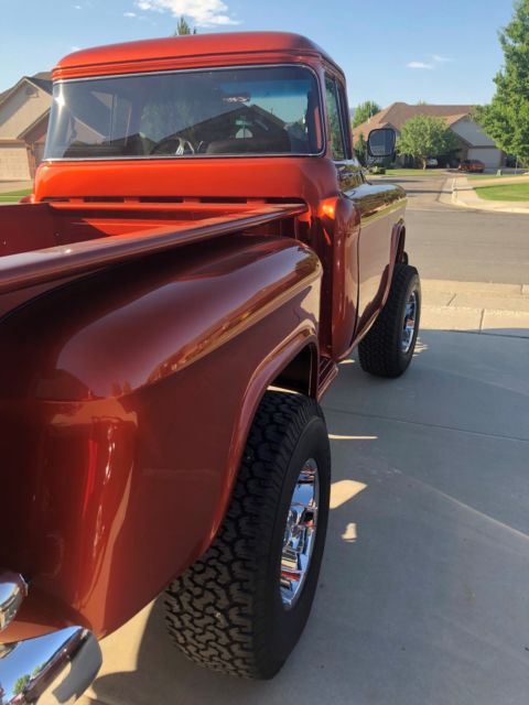 1957 Orange Chevrolet Other Pickups Standard Cab Pickup