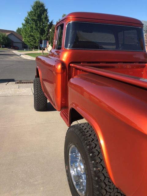 1957 Orange Chevrolet Other Pickups Standard Cab Pickup