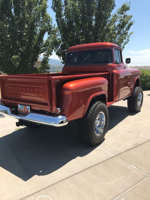 1957 Orange Chevrolet Other Pickups Standard Cab Pickup