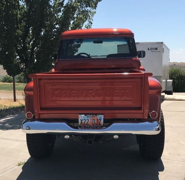 1957 Orange Chevrolet Other Pickups Standard Cab Pickup