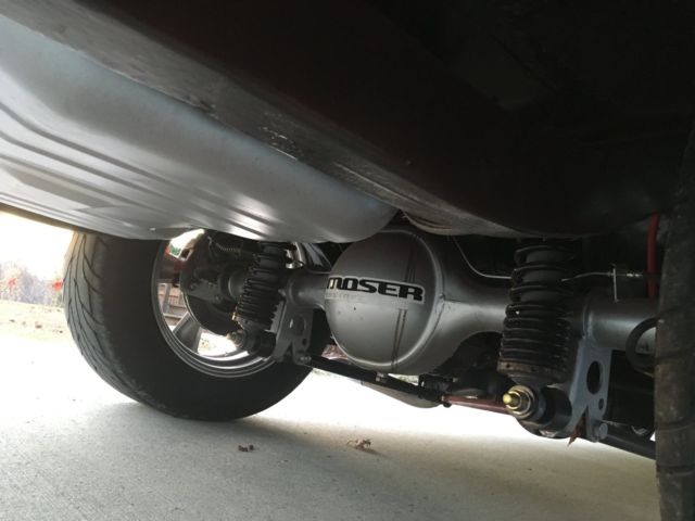 1957 Red Chevrolet Bel Air/150/210 Sedan