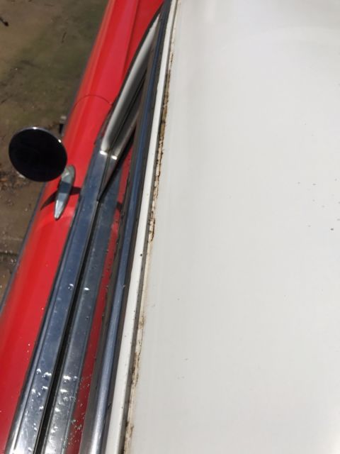 1957 Red Chevrolet Bel Air/150/210