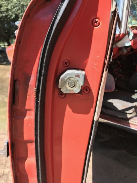 1957 Red Chevrolet Bel Air/150/210