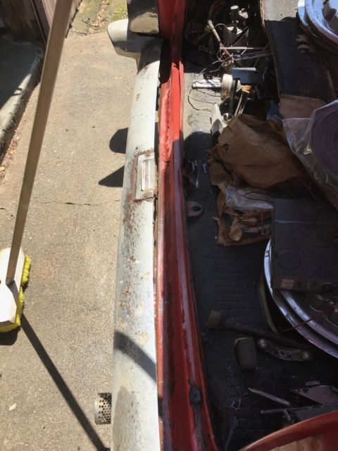 1957 Red Chevrolet Bel Air/150/210