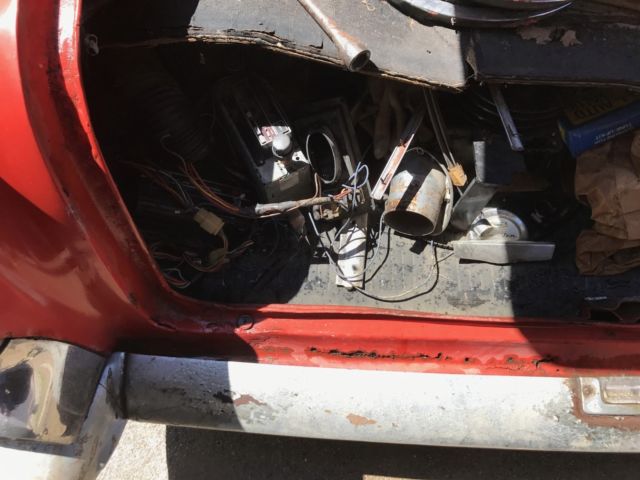 1957 Red Chevrolet Bel Air/150/210