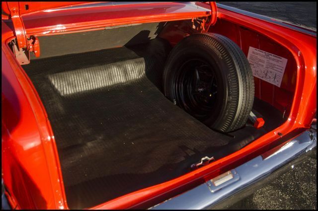 1957 Red Chevrolet Bel Air/150/210 --