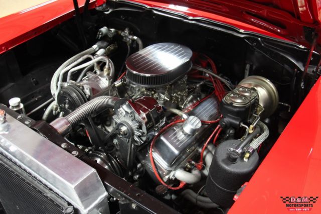 1957 Red Chevrolet Bel Air/150/210 --
