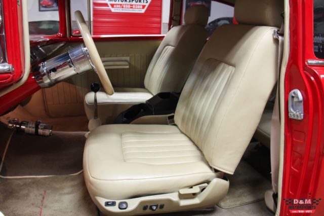 1957 Red Chevrolet Bel Air/150/210 --