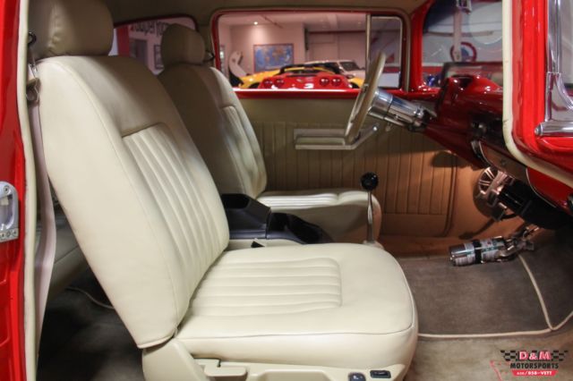 1957 Red Chevrolet Bel Air/150/210 --
