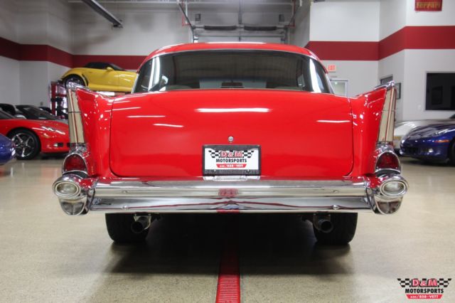 1957 Red Chevrolet Bel Air/150/210 --