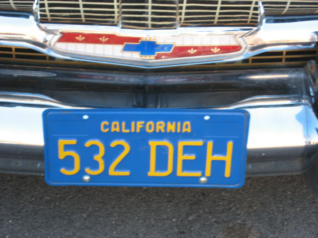 1957 Black Chevrolet Bel Air/150/210 Wagon