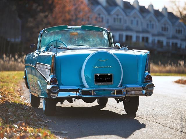 1957 Green Chevrolet Bel Air- 2-Door Convertible --